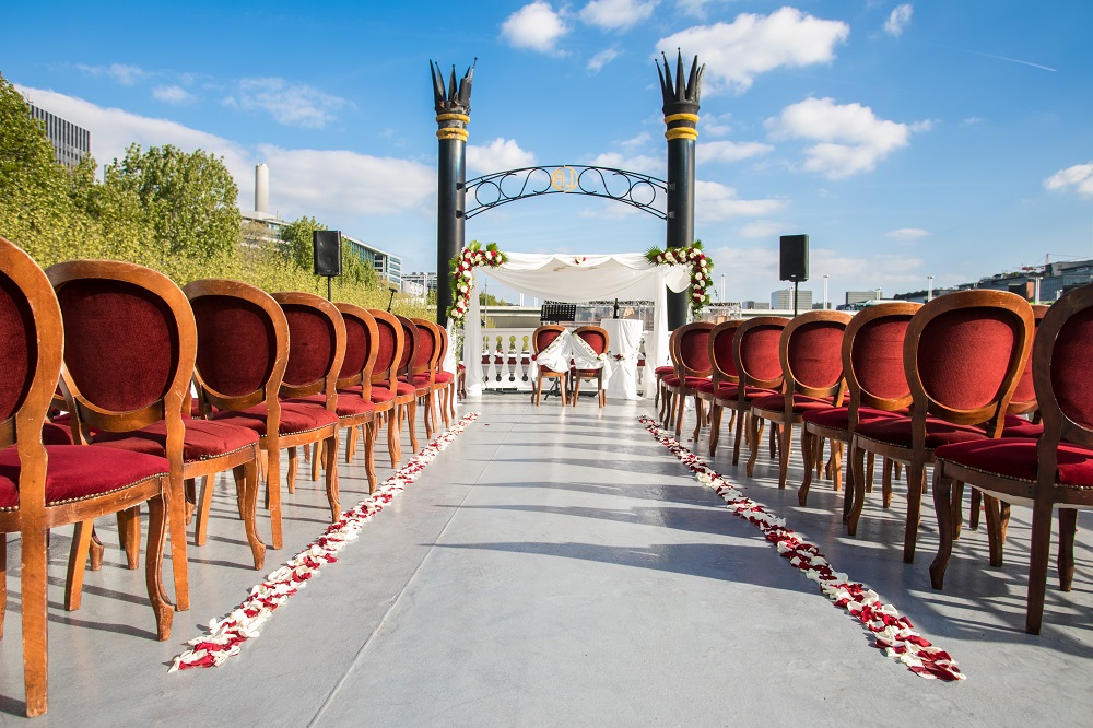 Mariage réception paris seine